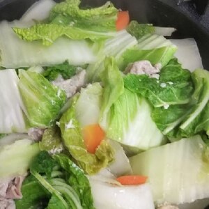 塩麹で白菜と豚肉の重ね煮